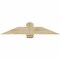 Ekena Millwork Eugene Rough Sawn Timber Gable Bracket, Douglas Fir, 48"W x 10"H x 2"D x 6"F, 5/12 Pitch GBW048X10X0206EUG00RDF - alternate 1